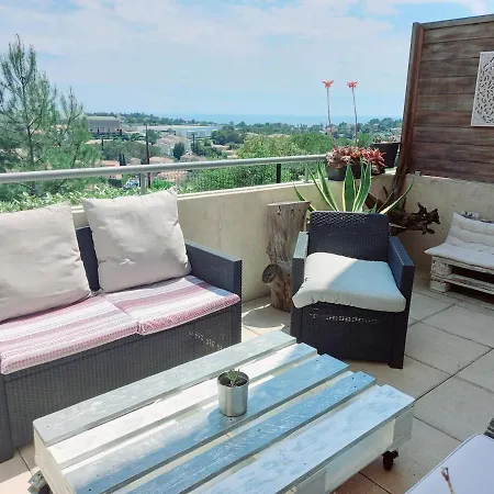 Blue Horizon T4 3 Bedrooms Panoramic Sea View Apartmán *